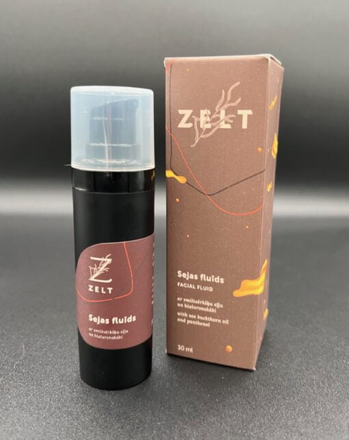Product photo of Zelt Face cream with sea buckthorn oil and hyaluronic acid.