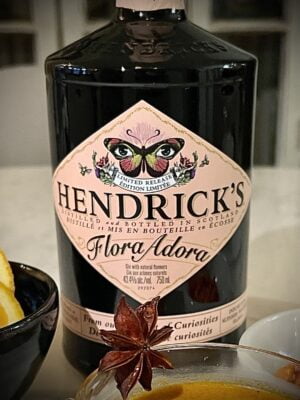 Bottle of Hendrix Flora Adora Gin