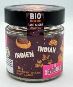 Pot de 110 g de mélange d'épices indiennes Les Savoureux Brand