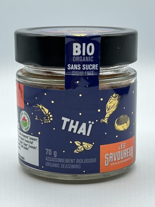 Pot de 70 grammes de mélange d'épices thaï - Les Savoureux